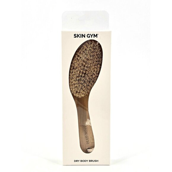 Skin Gym Other - Skin Gym Dry Body Brush Exfoliating Bath Scrubber with Soft Bristles New